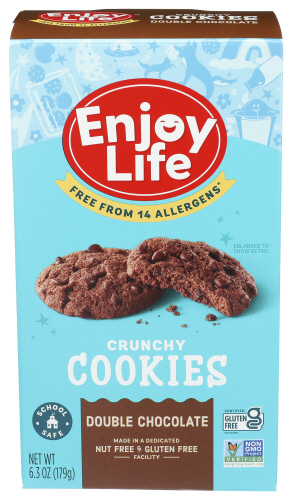 Enjoy Life Foods Cookie Gluten Free Crunchy Dblchc