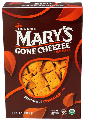 Mary's Gone Crackers Crackers Cheddar Cheezee