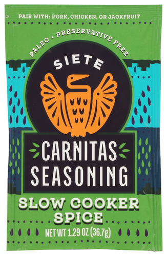 Siete Foods Seasoning Carnitas