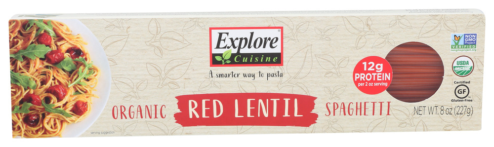 Explore Cuisine Pasta Red Lentil Spaghett