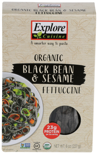 Explore Cuisine Pasta Black Bean Sesme Fett