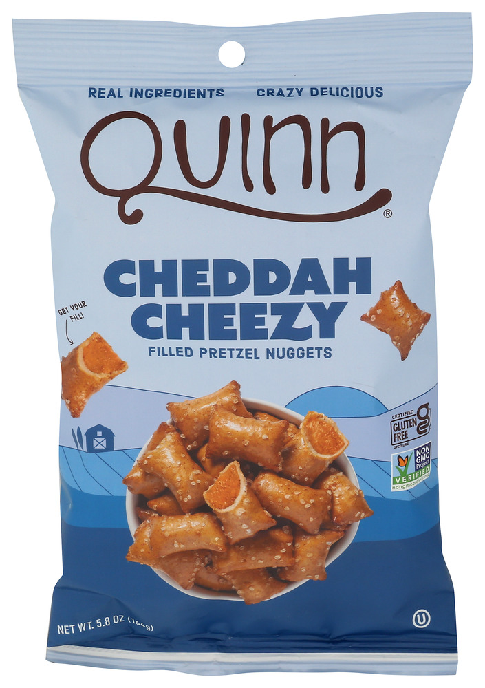 Quinn Snacks Pretzels Cheese Filld Plntbs, 5.8 oz