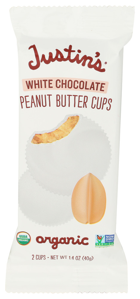 Justin's Chocolate Cup Pntbttr White