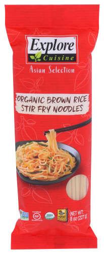 Explore Cuisine Noodles Brown Rice St Fry