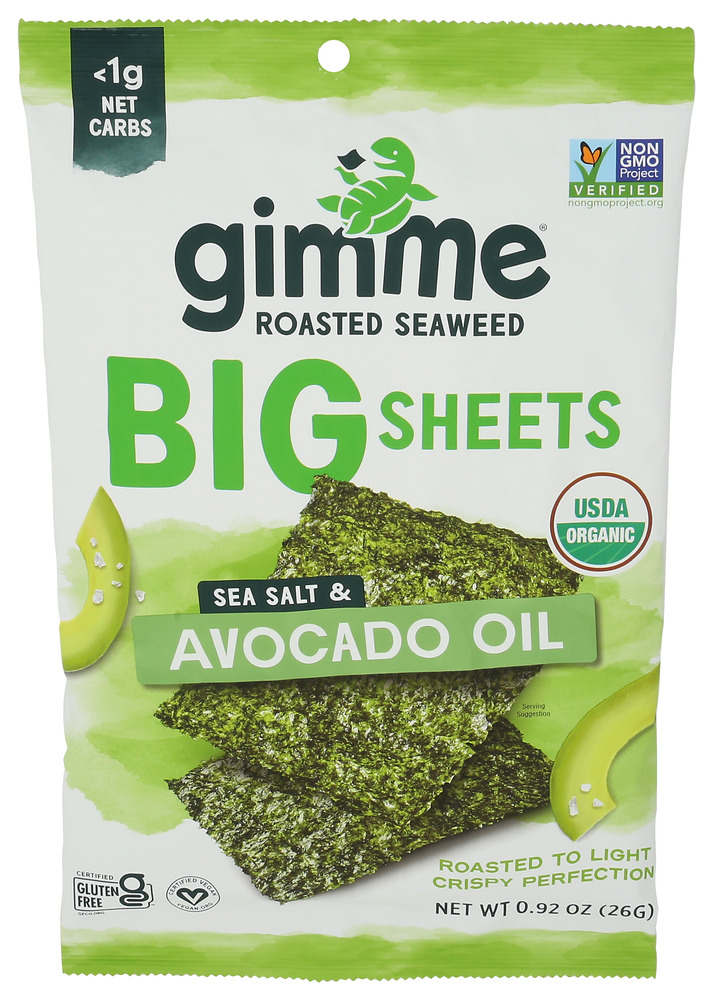 GimMe Organic Snack Seaweed Avoca Oil