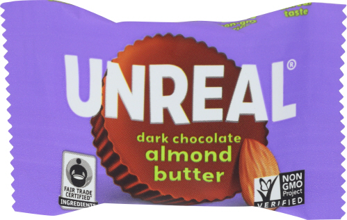 Unreal Snacks Chocolate Kd Almond Butter Cup, 0.53 oz
