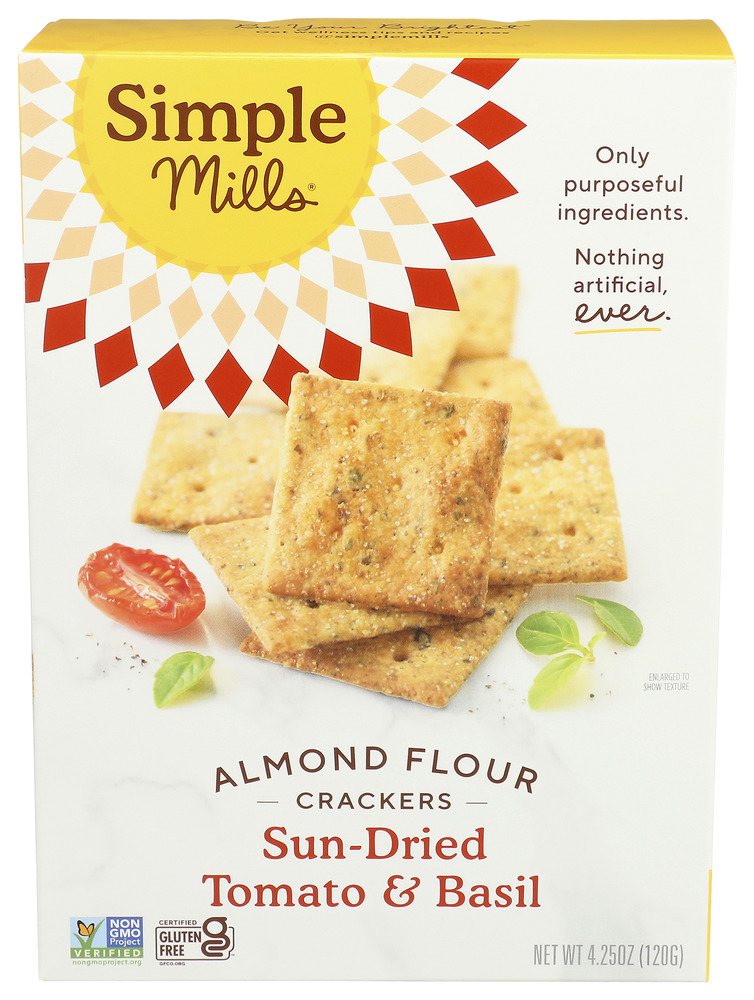 Simple Mills Crckr Almond Flr Tomato Basl
