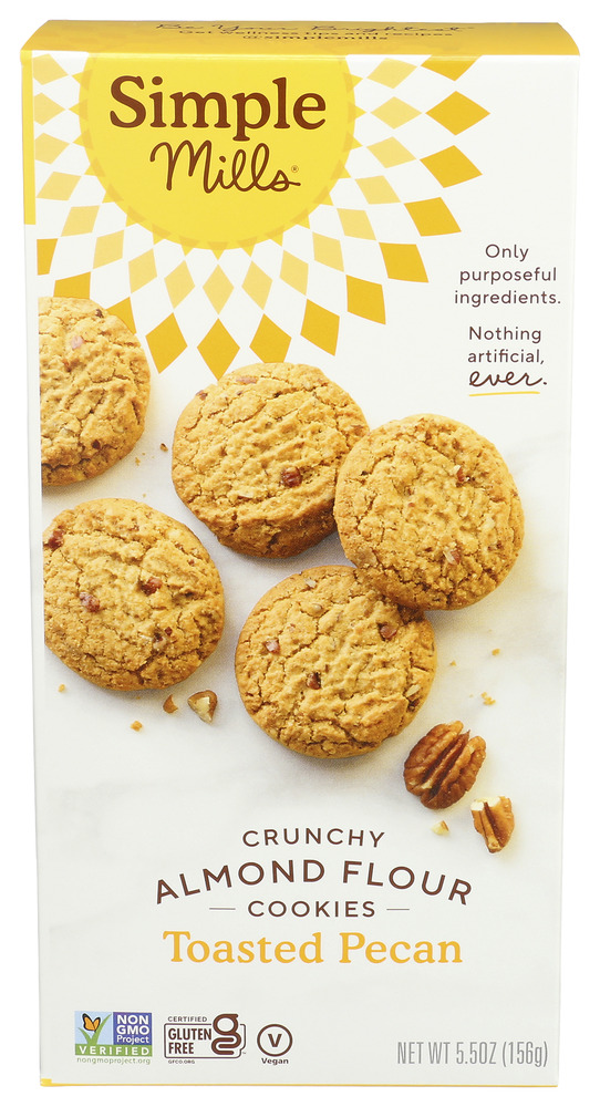 Simple Mills Cookies Crunchy Tstd Pecan