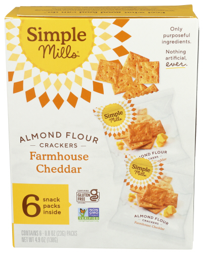 Simple Mills Cracker Frmhse Chddr Snpk