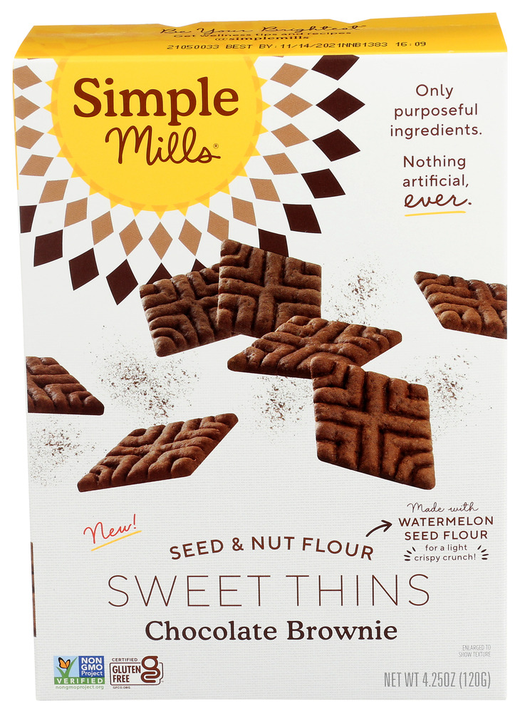 Simple Mills Sweet Thins Choco Brownie