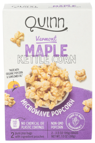 Quinn Snacks Popcorn Maple Sea Salt