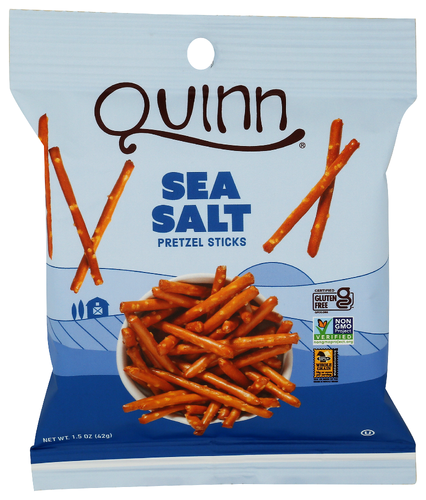 Quinn Snacks Pretzel Sea Salt Snack Bag