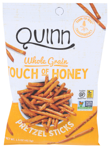 Quinn Snacks Pretzel Honey Snack Bag