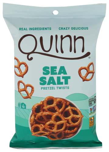 Quinn Snacks Pretzel Sea Salt Twists, 5.6 oz
