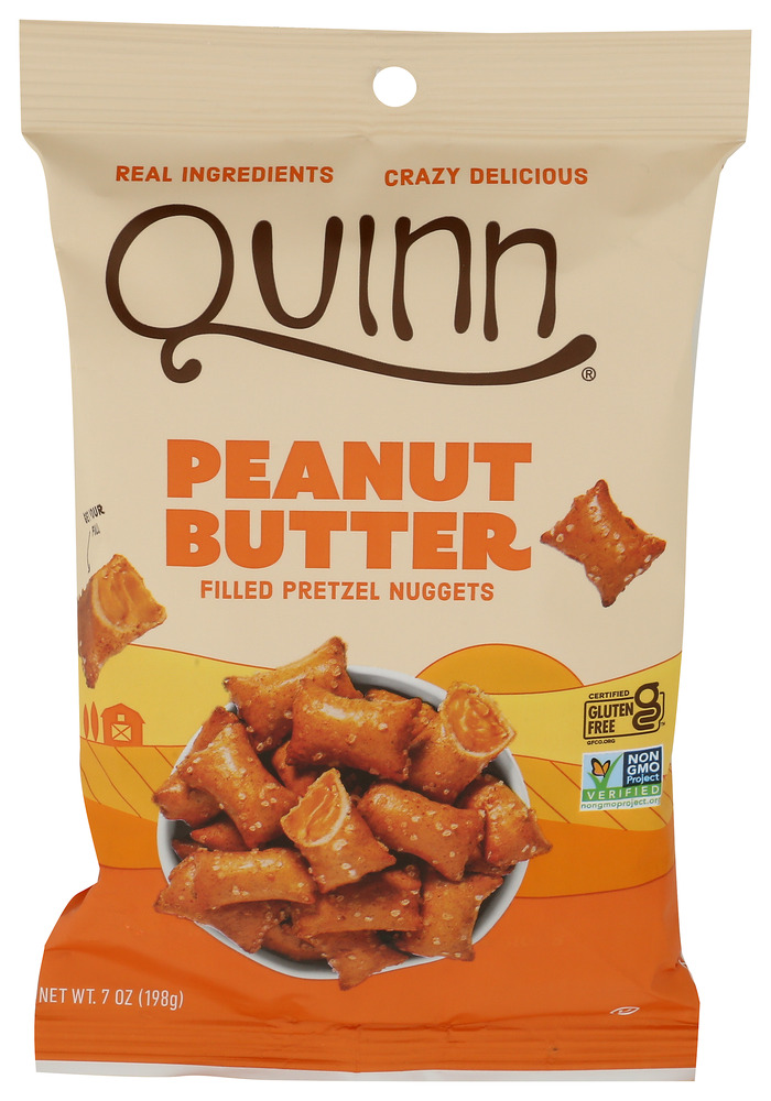 Quinn Snacks Pretzel Nug Peanut Butter Fld