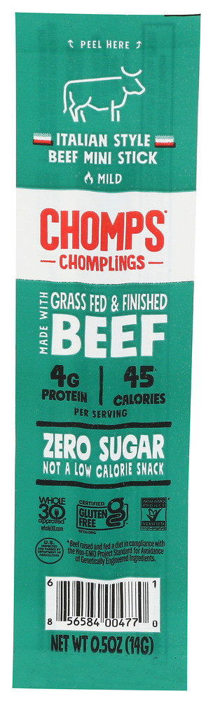 Chomps Beef Stick Italian Style