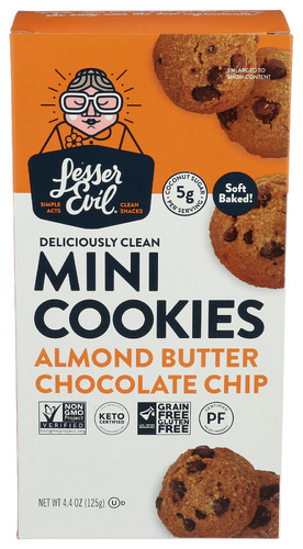 LesserEvil Cookie Almond Butter Chocolate Chp
