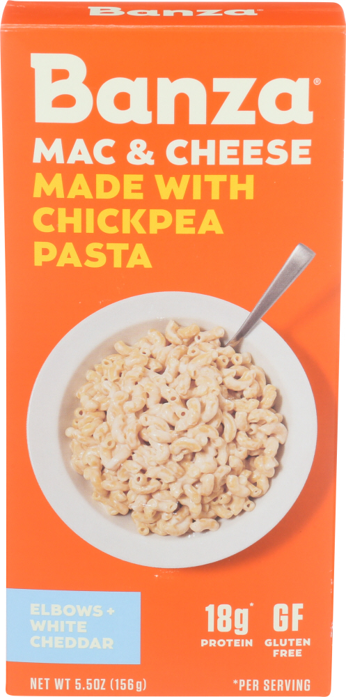 Banza Mac & & Cheese Chickpea White Cheddar