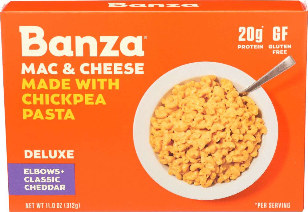 Banza Mac & & Cheese Deluxe Cheddar