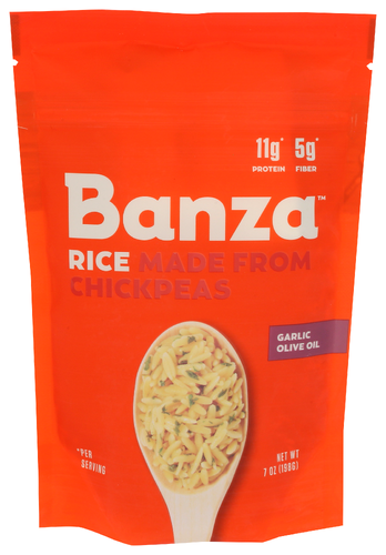 Banza Rice Chickpea Garlic Olive