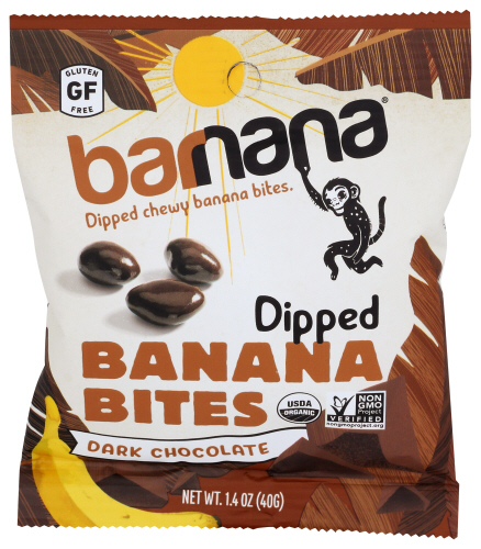 Barnana Banana Bite Chwy Chocolate Organic