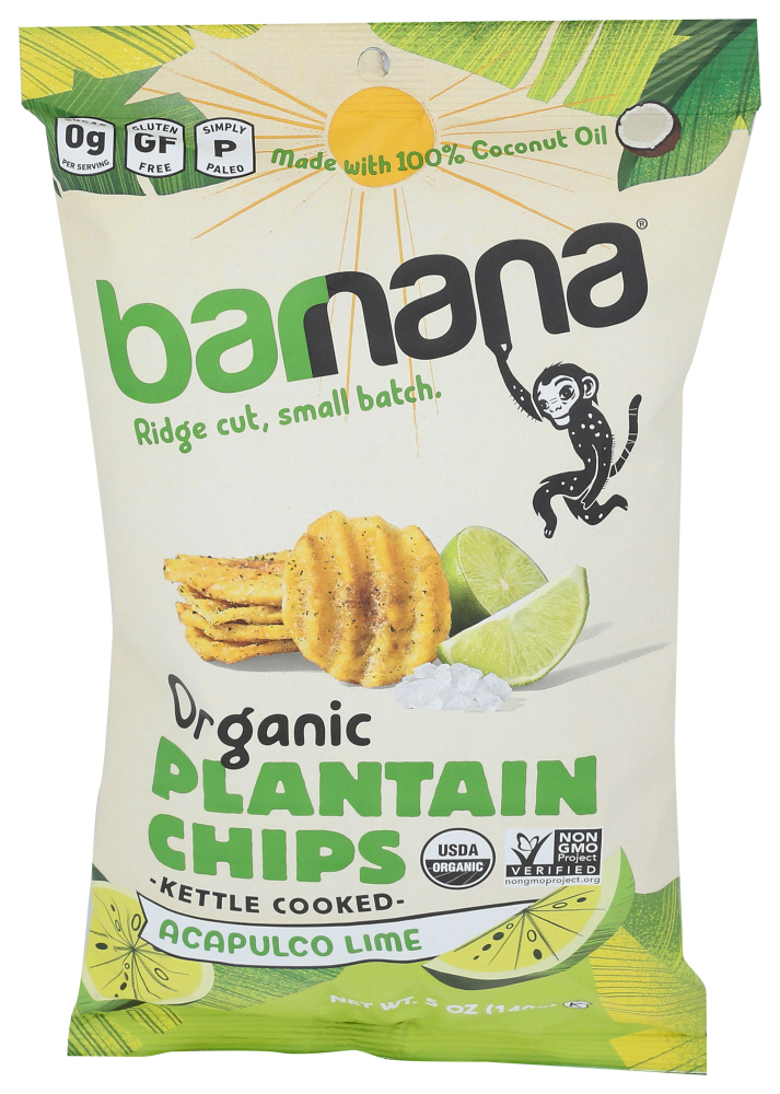 Barnana Chips Plantain Lime Acapu