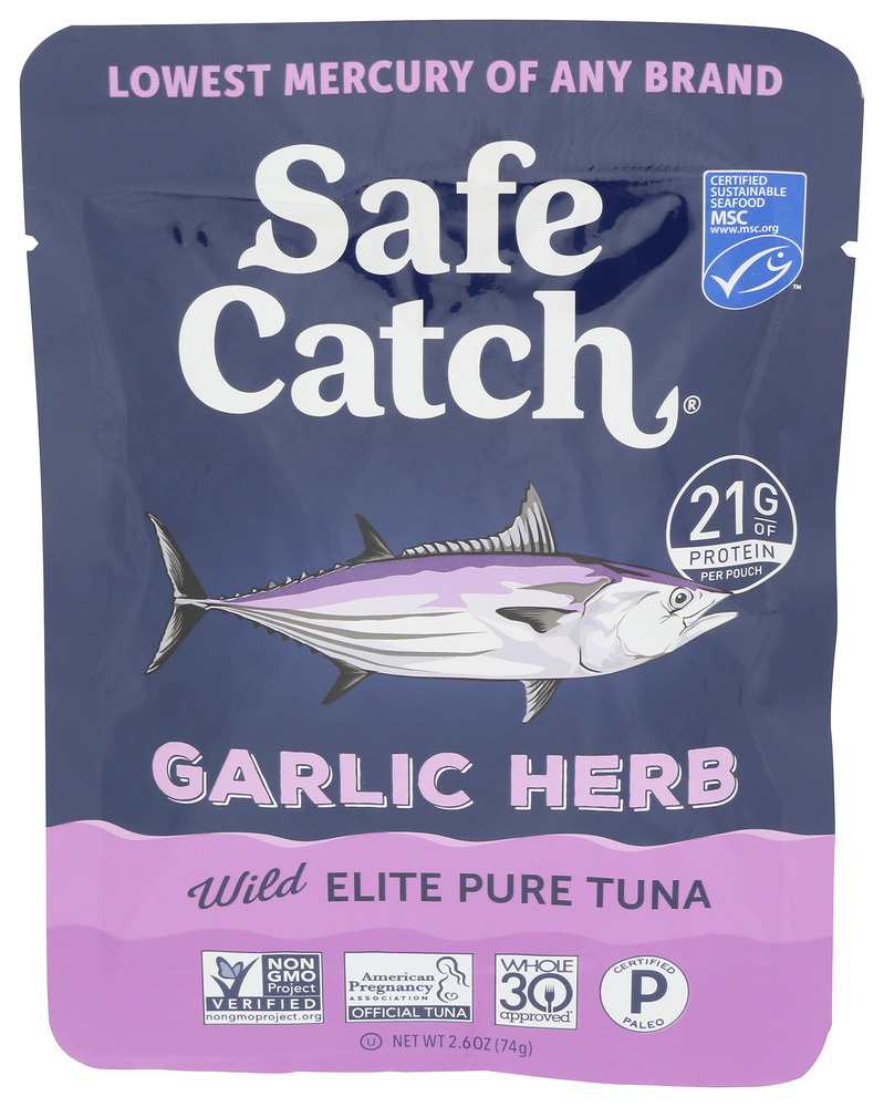Safe Catch Tuna Wild Elite Grlic Hrb