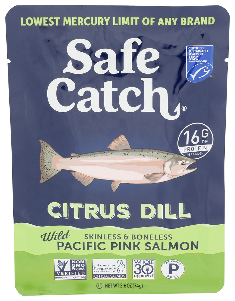 Safe Catch Salmon Citrus Dill Pouch