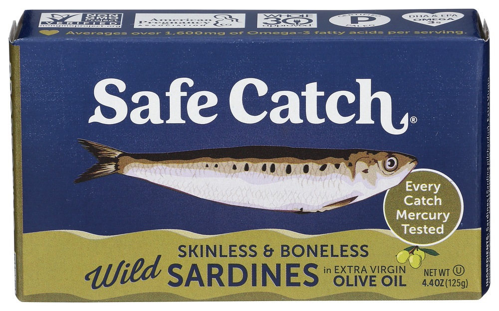 Safe Catch Sardine Wild Blsl In Extra Virgin Olive Oil
