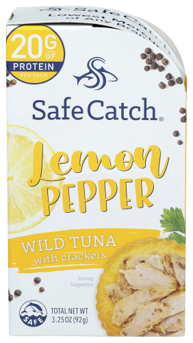 Safe Catch Tuna Wild Crckrs Lemon Pepper