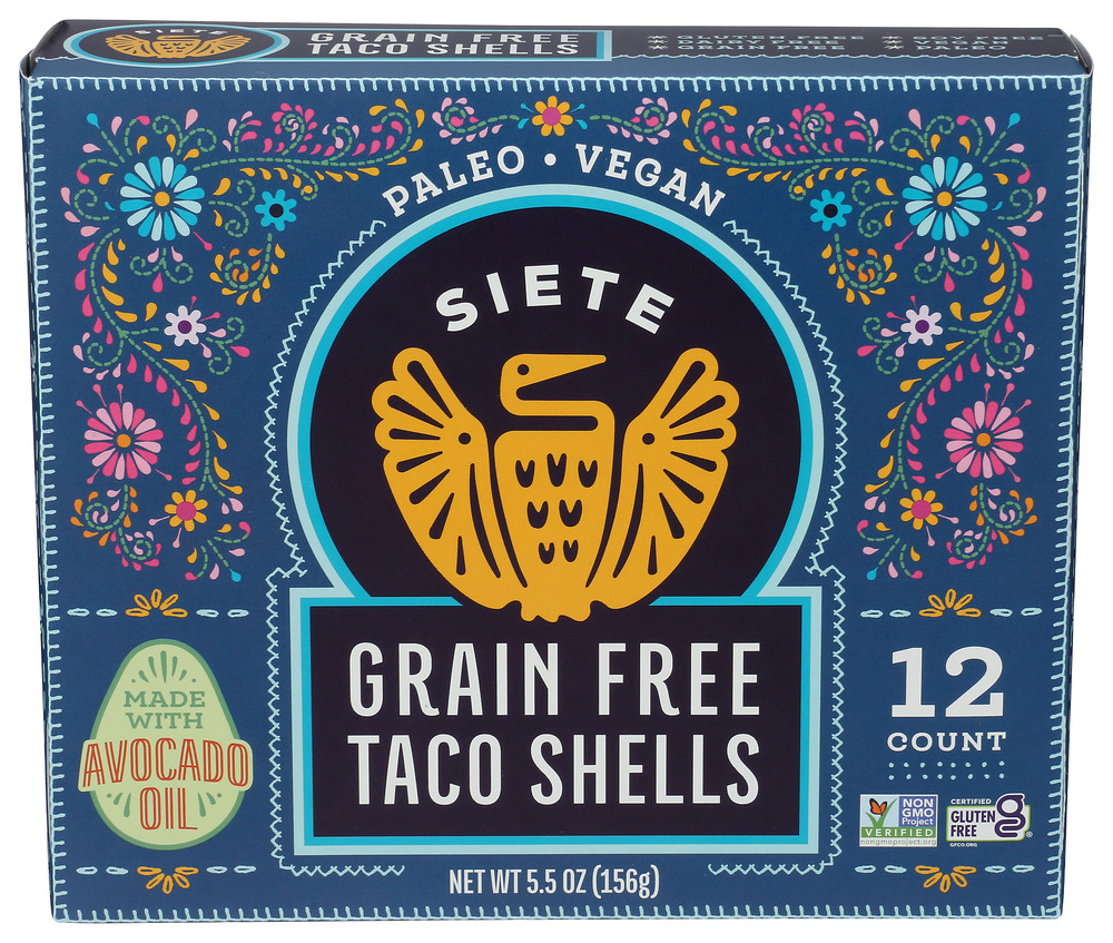 Siete Foods Shells Taco Grain Free