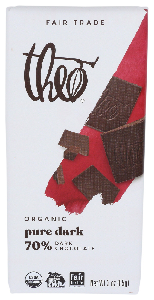 Theo Chocolate Chocolate Bar Dark 70%
