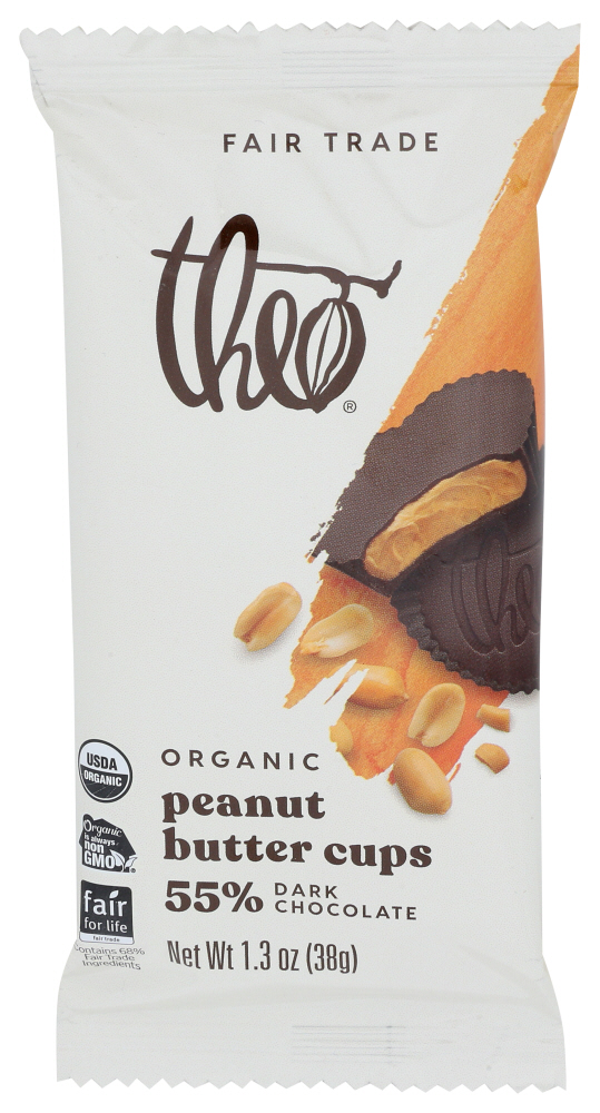 Theo Chocolate Chocolate Cup Pntbttr Dark