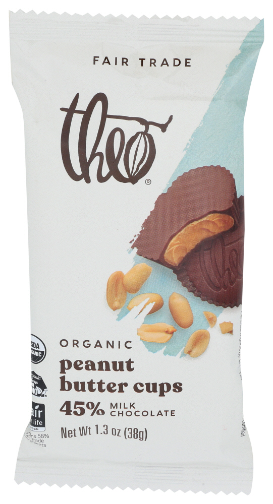 Theo Chocolate Chocolate Cup Pntbttr Milk
