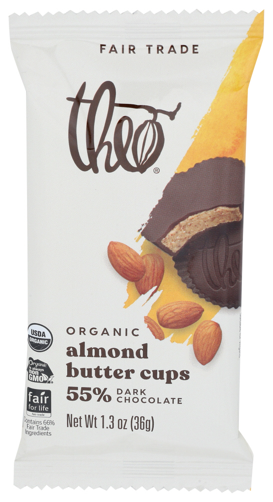 Theo Chocolate Chocolate Cup Slted Almond