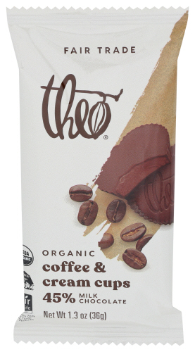Theo Chocolate Cho Cup Cfee & Cream Organic