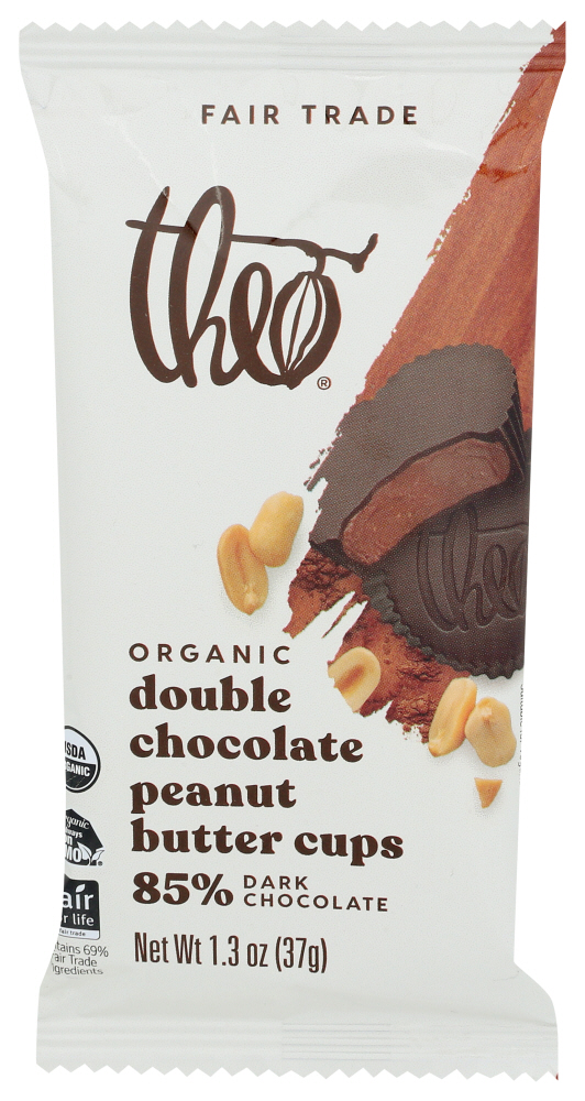 Theo Chocolate Chocolate Cup Pntbtr Dbl Dark, 1.3 oz
