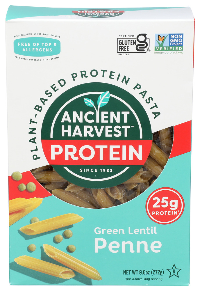 Ancient Harvest Pasta Penne Green Lentil