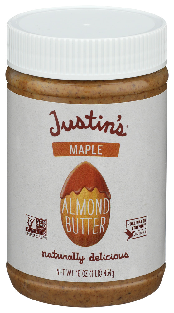 Justin's Nut Butter Almond Maple Jar, 16 oz