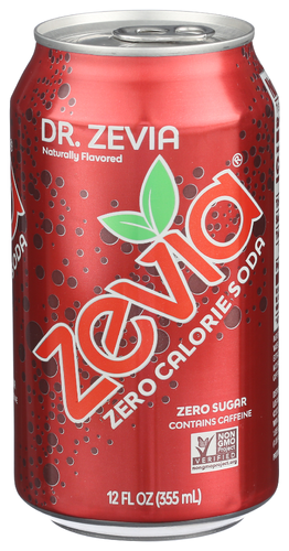 Zevia Soda Dr Zevia Diet Natrl 6 pk