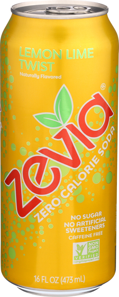 Zevia Soda Twst Lemon Lime