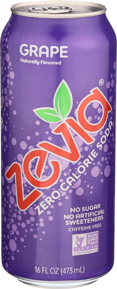 Zevia Soda Grape