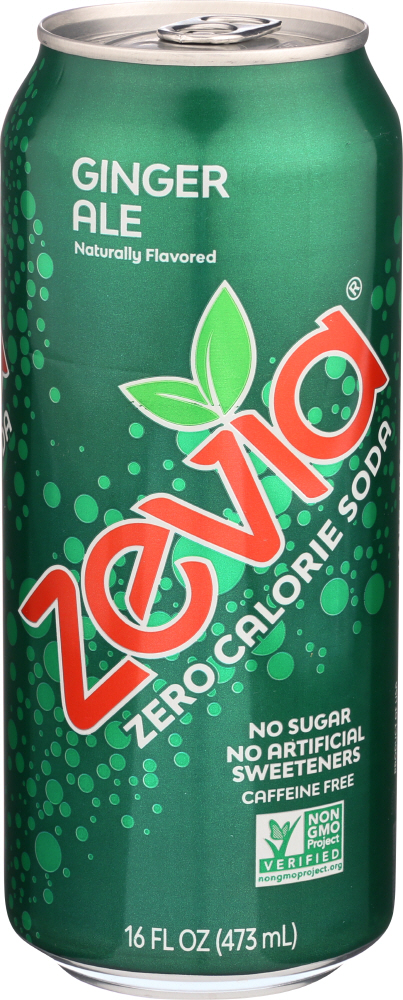 Zevia Soda Ginger Ale