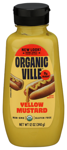 Organic Ville Mustard Yellow Organic