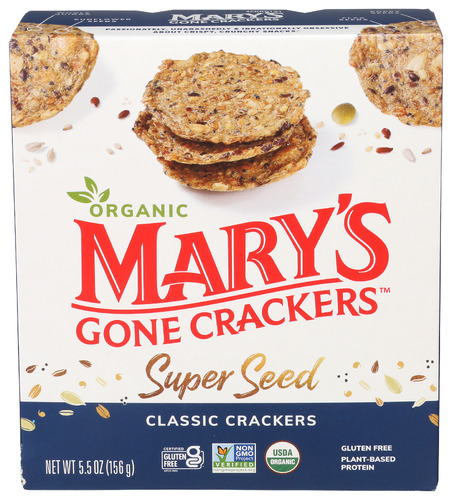 Mary's Gone Crackers Cracker Super Seed