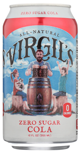 Virgil's Soda Cola Zero 6 pk, 72 fl oz