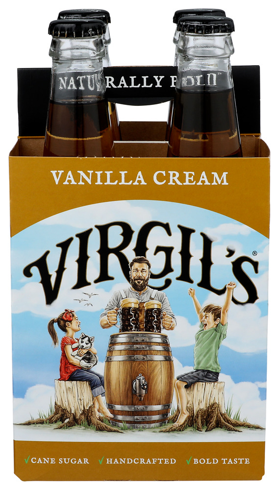Virgil's Soda Cream 4 pk