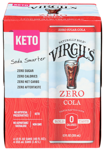 Virgil's Cola Zero Sugar 4 pk